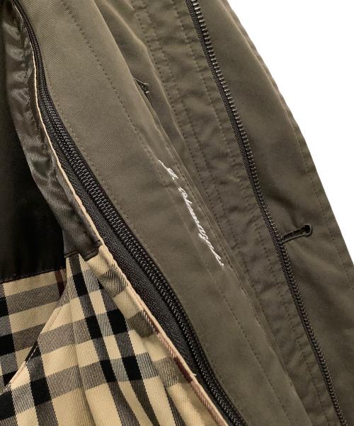 BURBERRY LONDON（バーバリーロンドン）BURBERRY LONDON (バーバリーロンドン) ダウンライナー付コート カーキ サイズ:LLの古着・服飾アイテム