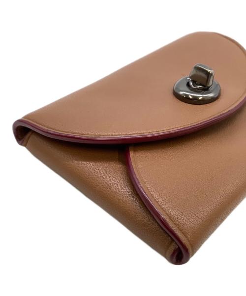 COACH（コーチ）COACH (コーチ) カードケース　コーチ　レキシー ブラウンの古着・服飾アイテム
