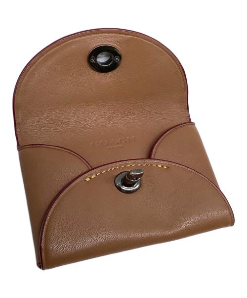 COACH（コーチ）COACH (コーチ) カードケース　コーチ　レキシー ブラウンの古着・服飾アイテム
