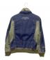 AVIREX (アヴィレックス) TYPE BLUE タイプブルーコンビネーション カスタムデニムジャケット グリーン×インディゴ サイズ:XL：10000円