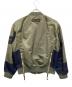 AVIREX (アヴィレックス) DENIM CUSTOM FLIGHT JACKET グリーン×インディゴ サイズ:Ｍ：9000円