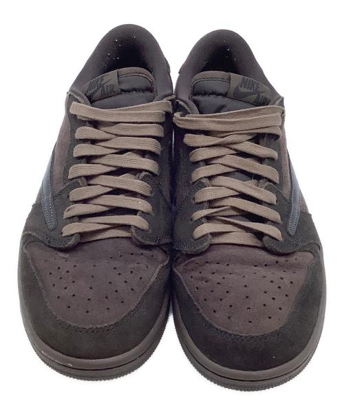 NIKE（ナイキ）NIKE (ナイキ) AIR JORDAN 1 RETRO LOW OG SP TRAVIS SCOTT ダークブラウン サイズ:27の古着・服飾アイテム