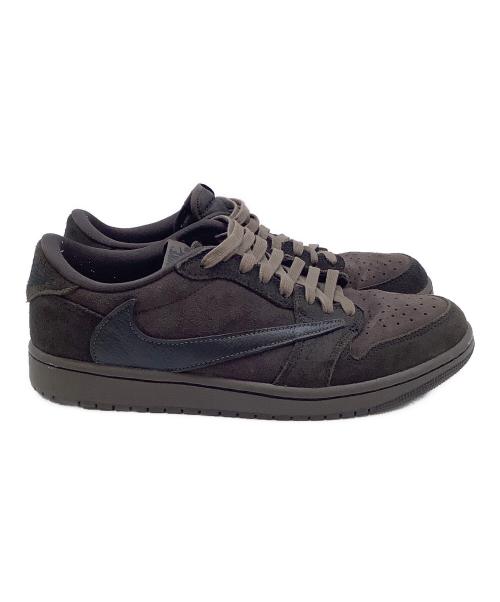 NIKE（ナイキ）NIKE (ナイキ) AIR JORDAN 1 RETRO LOW OG SP TRAVIS SCOTT ダークブラウン サイズ:27の古着・服飾アイテム