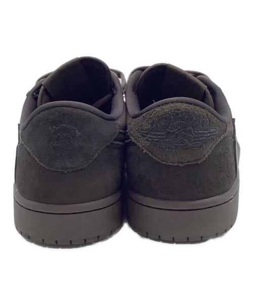 NIKE（ナイキ）NIKE (ナイキ) AIR JORDAN 1 RETRO LOW OG SP TRAVIS SCOTT ダークブラウン サイズ:27の古着・服飾アイテム