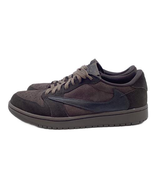 NIKE（ナイキ）NIKE (ナイキ) AIR JORDAN 1 RETRO LOW OG SP TRAVIS SCOTT ダークブラウン サイズ:27の古着・服飾アイテム