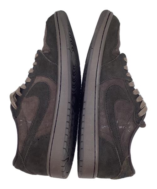 NIKE（ナイキ）NIKE (ナイキ) AIR JORDAN 1 RETRO LOW OG SP TRAVIS SCOTT ダークブラウン サイズ:27の古着・服飾アイテム