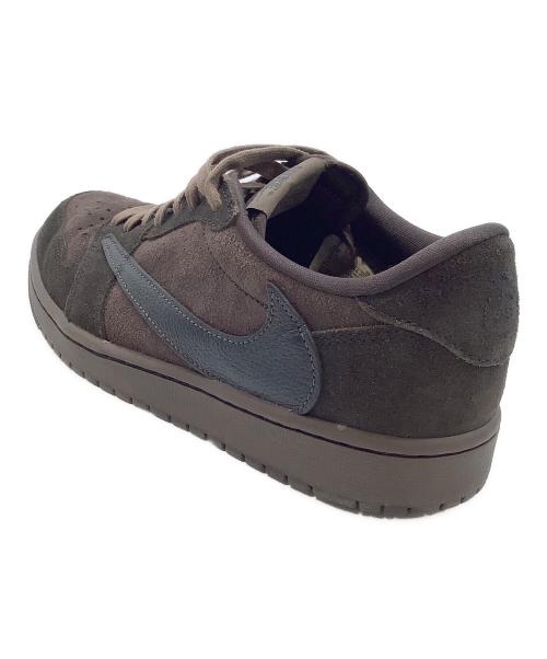 NIKE（ナイキ）NIKE (ナイキ) AIR JORDAN 1 RETRO LOW OG SP TRAVIS SCOTT ダークブラウン サイズ:27の古着・服飾アイテム