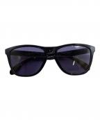 OAKLEYオークリー）の古着「サングラス　Frogskins」｜ブラック