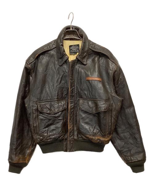 AVIREX（アヴィレックス）AVIREX (アヴィレックス) A-2ジャケット ブラウン サイズ:Sの古着・服飾アイテム
