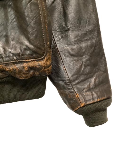 AVIREX（アヴィレックス）AVIREX (アヴィレックス) A-2ジャケット ブラウン サイズ:Sの古着・服飾アイテム
