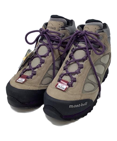 mont-bell（モンベル）mont-bell (モンベル) トレッキングシューズ カーキ サイズ:24cm 未使用品の古着・服飾アイテム