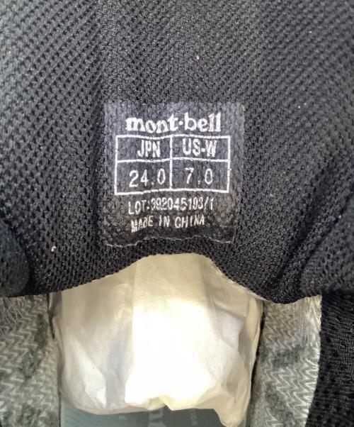 mont-bell（モンベル）mont-bell (モンベル) トレッキングシューズ カーキ サイズ:24cm 未使用品の古着・服飾アイテム