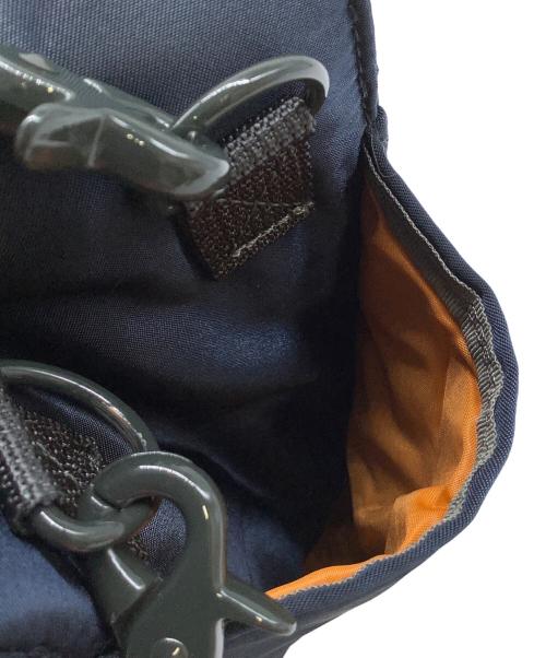 PORTER（ポーター）PORTER (ポーター) ショルダーポーチ　NAVIGATOR CASE PX TANKER ネイビー×オレンジの古着・服飾アイテム