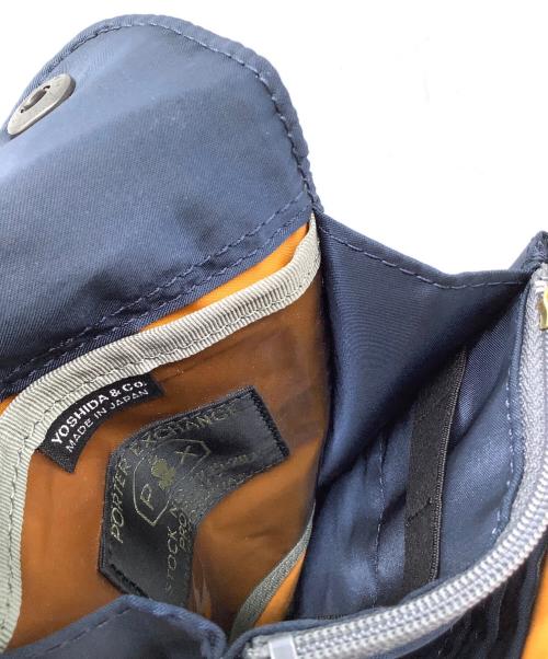 PORTER（ポーター）PORTER (ポーター) ショルダーポーチ　NAVIGATOR CASE PX TANKER ネイビー×オレンジの古着・服飾アイテム