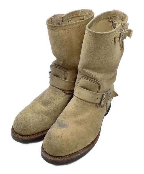 RED WING（レッドウィング）RED WING (レッドウィング) エンジニアブーツ ベージュ サイズ:28cmの古着・服飾アイテム