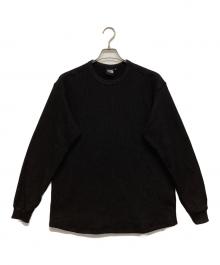 THE NORTH FACE（ザ ノース フェイス）の古着「長袖カットソー」｜ブラック