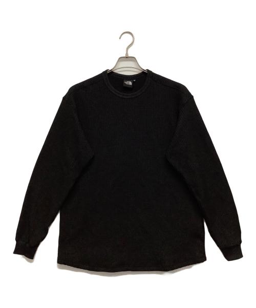 THE NORTH FACE（ザ ノース フェイス）THE NORTH FACE (ザ ノース フェイス) 長袖カットソー ブラック サイズ:Mの古着・服飾アイテム