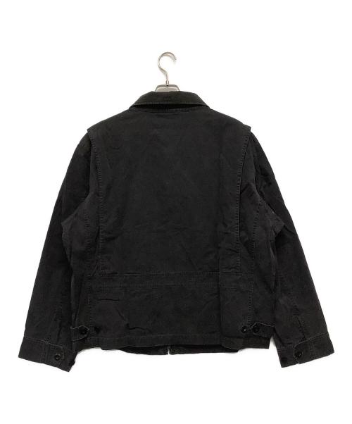 POLO RALPH LAUREN（ポロ・ラルフローレン）POLO RALPH LAUREN (ポロ・ラルフローレン) スイングトップ ブラック サイズ:4Lの古着・服飾アイテム