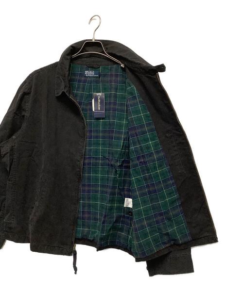POLO RALPH LAUREN（ポロ・ラルフローレン）POLO RALPH LAUREN (ポロ・ラルフローレン) スイングトップ ブラック サイズ:4Lの古着・服飾アイテム