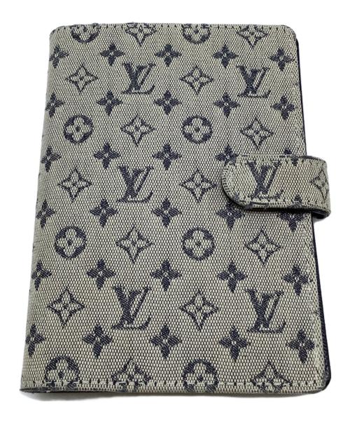 LOUIS VUITTON（ルイ ヴィトン）LOUIS VUITTON (ルイ ヴィトン) 手帳カバー　モノグラム・ミニ ブルーの古着・服飾アイテム