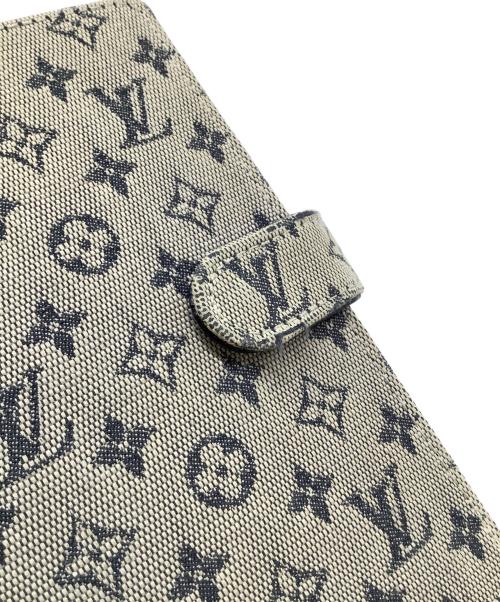 LOUIS VUITTON（ルイ ヴィトン）LOUIS VUITTON (ルイ ヴィトン) 手帳カバー　モノグラム・ミニ ブルーの古着・服飾アイテム
