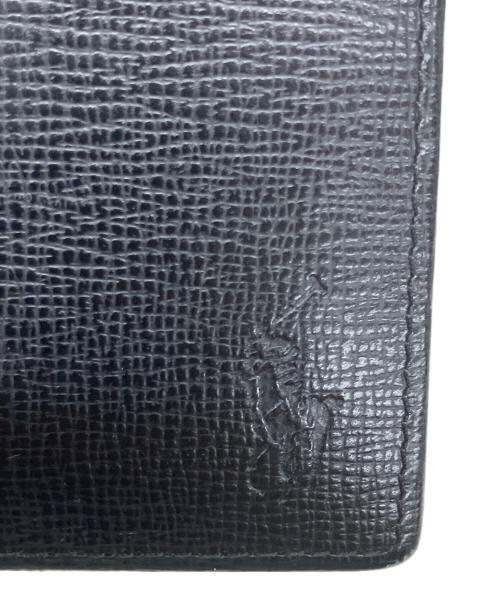 POLO RALPH LAUREN（ポロ・ラルフローレン）POLO RALPH LAUREN (ポロ・ラルフローレン) 2つ折り財布 ブラックの古着・服飾アイテム