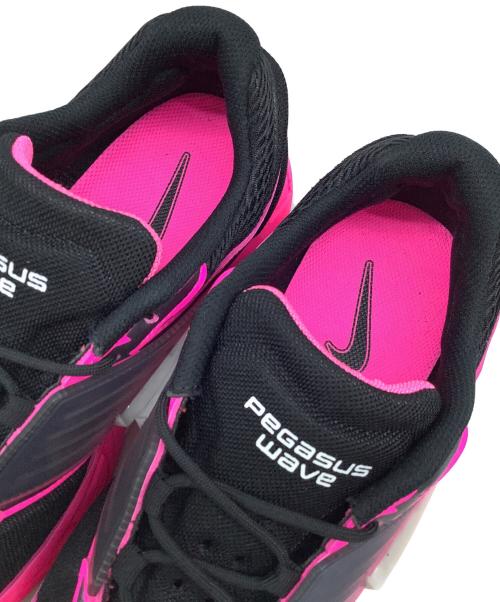 NIKE（ナイキ）NIKE (ナイキ) エアペガサスウェーブ ブラック×ピンク サイズ:26の古着・服飾アイテム