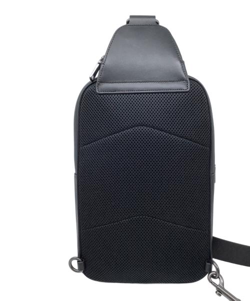 COACH（コーチ）COACH (コーチ) ボディーバッグ ブラック×グレーの古着・服飾アイテム