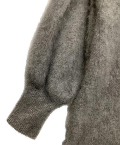Noble（ノーブル）Noble (ノーブル) 厚手カーディガン グレー サイズ:不明の古着・服飾アイテム
