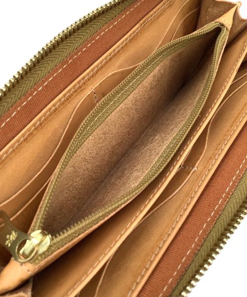 IL BISONTE（イル ビゾンテ）IL BISONTE (イル ビゾンテ) 長財布 ブラウンの古着・服飾アイテム