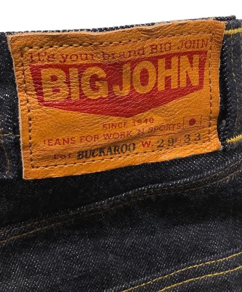 BIG JOHN（ビッグジョン）BIG JOHN (ビッグジョン) デニムパンツ ブラック サイズ:W29x L33の古着・服飾アイテム