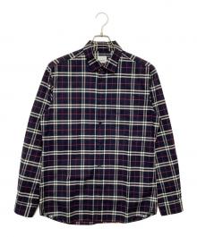 BURBERRY LONDON（バーバリーロンドン）の古着「長袖シャツ」｜ネイビー