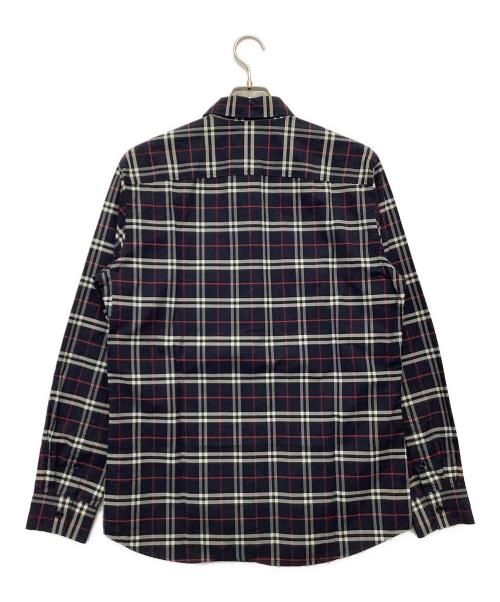 BURBERRY LONDON（バーバリーロンドン）BURBERRY LONDON (バーバリーロンドン) 長袖シャツ ネイビー サイズ:Mの古着・服飾アイテム