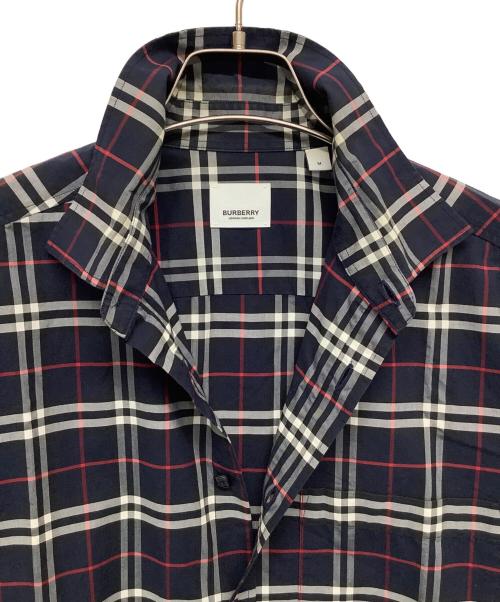 BURBERRY LONDON（バーバリーロンドン）BURBERRY LONDON (バーバリーロンドン) 長袖シャツ ネイビー サイズ:Mの古着・服飾アイテム