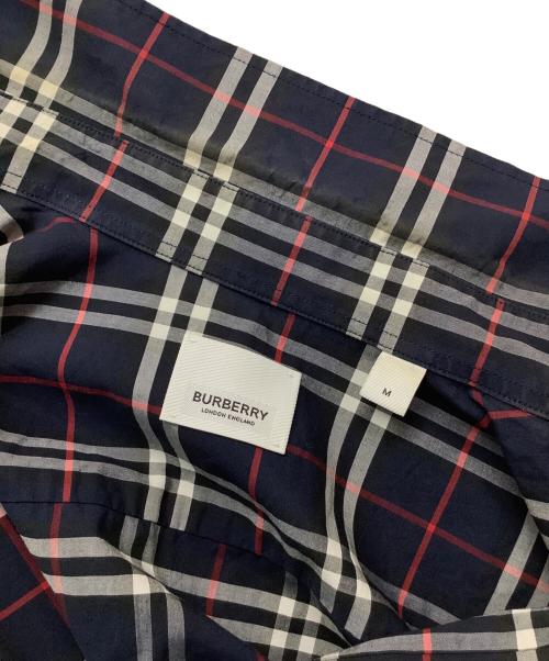 BURBERRY LONDON（バーバリーロンドン）BURBERRY LONDON (バーバリーロンドン) 長袖シャツ ネイビー サイズ:Mの古着・服飾アイテム
