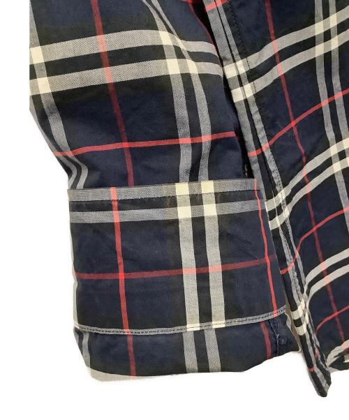 BURBERRY LONDON（バーバリーロンドン）BURBERRY LONDON (バーバリーロンドン) 長袖シャツ ネイビー サイズ:Mの古着・服飾アイテム