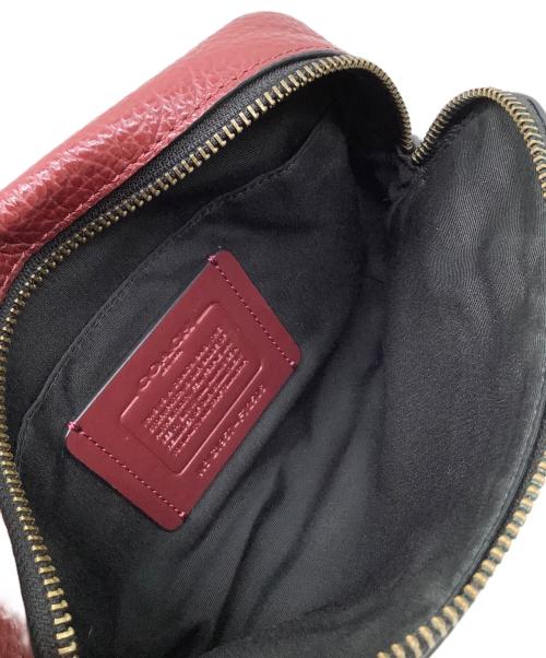 COACH（コーチ）COACH (コーチ) ショルダーバッグ ワインレッドの古着・服飾アイテム