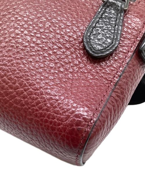 COACH（コーチ）COACH (コーチ) ショルダーバッグ ワインレッドの古着・服飾アイテム