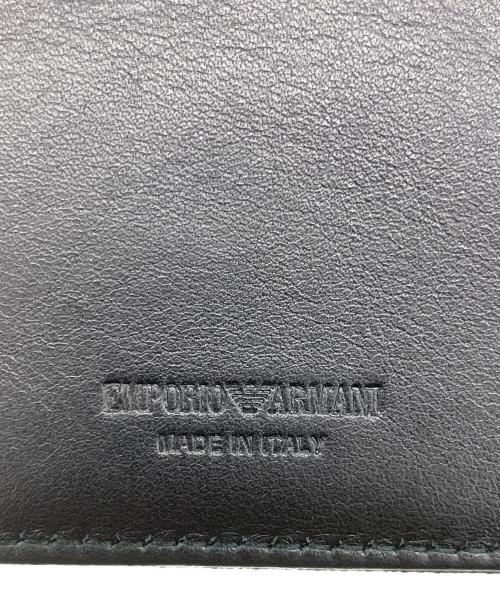 EMPORIO ARMANI（エンポリオ アルマーニ）EMPORIO ARMANI (エンポリオ アルマーニ) 長財布 ブラックの古着・服飾アイテム