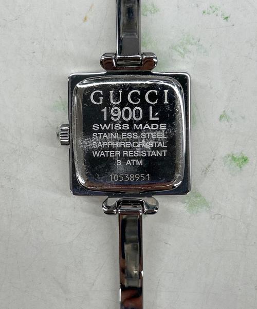 GUCCI（グッチ）GUCCI (グッチ) バングルウォッチ シルバーカラーの古着・服飾アイテム