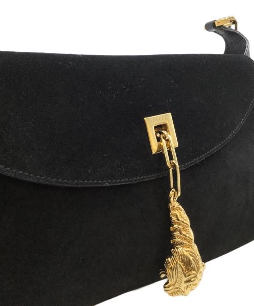 GUCCI（グッチ）GUCCI (グッチ) ワンショルダーバッグ　パンサー　GUCCI ブラックの古着・服飾アイテム