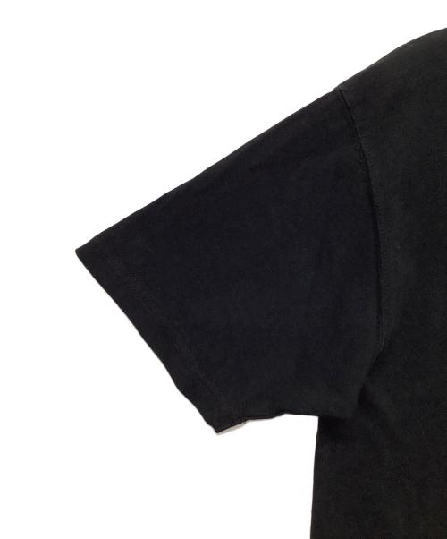 New Era（ニューエラ）New Era (ニューエラ) YOHJI YAMAMOTO (ヨウジヤマモト) 半袖カットソー ブラック×ブルー サイズ:Lの古着・服飾アイテム