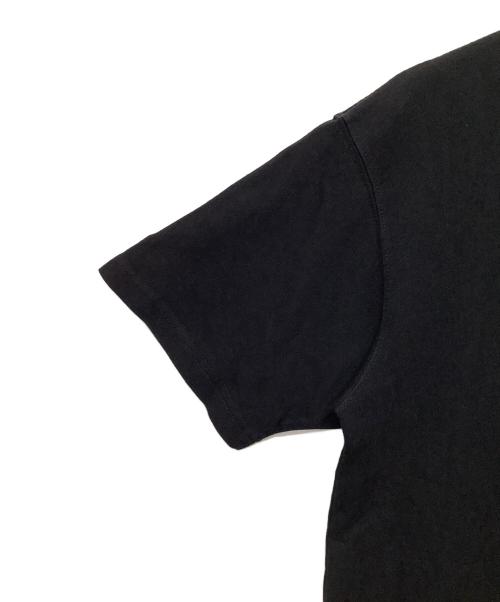 New Era（ニューエラ）New Era (ニューエラ) YOHJI YAMAMOTO (ヨウジヤマモト) 半袖カットソー ブラック×ブルー サイズ:Lの古着・服飾アイテム