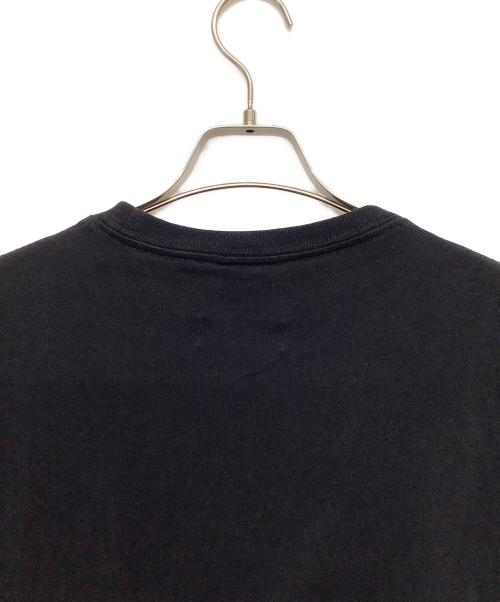 New Era（ニューエラ）New Era (ニューエラ) YOHJI YAMAMOTO (ヨウジヤマモト) 半袖カットソー ブラック×ブルー サイズ:Lの古着・服飾アイテム