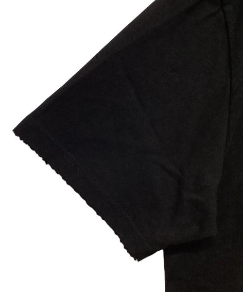 MM6 Maison Margiela（エムエムシックスメゾンマルジェラ）MM6 Maison Margiela (エムエムシックスメゾンマルジェラ) 半袖カットソー ブラック サイズ:XLの古着・服飾アイテム