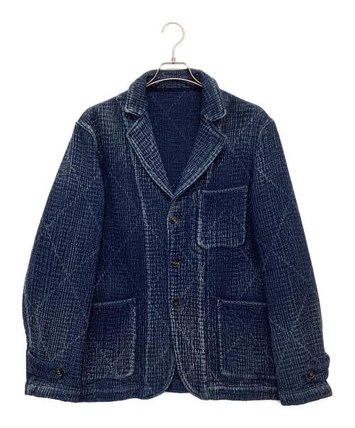 Shaw Classy（ショー クラッシー）Shaw Classy (ショー クラッシー) 刺し子カバーオール ネイビー サイズ:2の古着・服飾アイテム