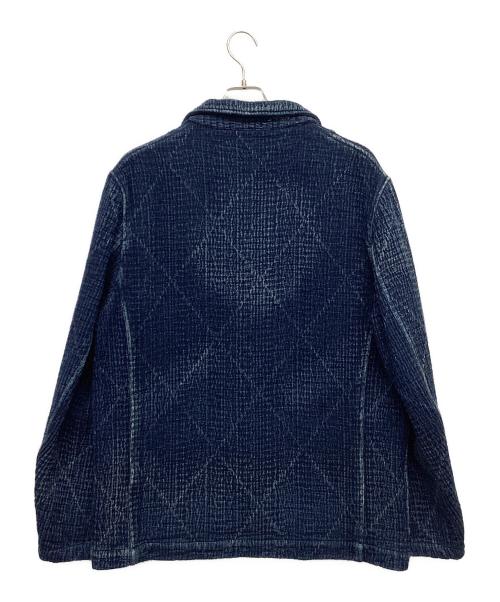 Shaw Classy（ショー クラッシー）Shaw Classy (ショー クラッシー) 刺し子カバーオール ネイビー サイズ:2の古着・服飾アイテム