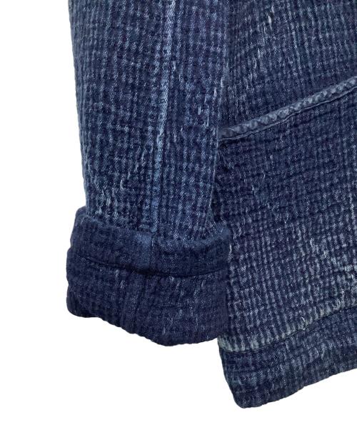 Shaw Classy（ショー クラッシー）Shaw Classy (ショー クラッシー) 刺し子カバーオール ネイビー サイズ:2の古着・服飾アイテム