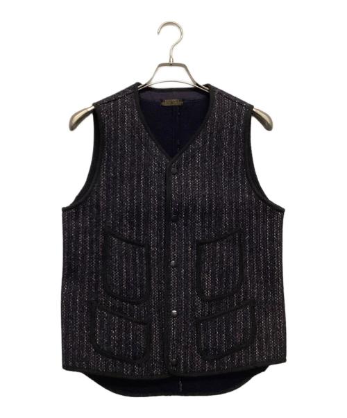 BROWN'S BEACH JACKET（ブラウンズビーチジャケット）BROWN'S BEACH JACKET (ブラウンズビーチジャケット) Vネックベスト グレー サイズ:38の古着・服飾アイテム