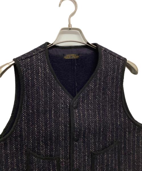 BROWN'S BEACH JACKET（ブラウンズビーチジャケット）BROWN'S BEACH JACKET (ブラウンズビーチジャケット) Vネックベスト グレー サイズ:38の古着・服飾アイテム